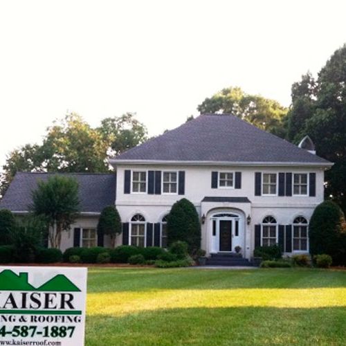 An example of a Siding & Roof replacement project.