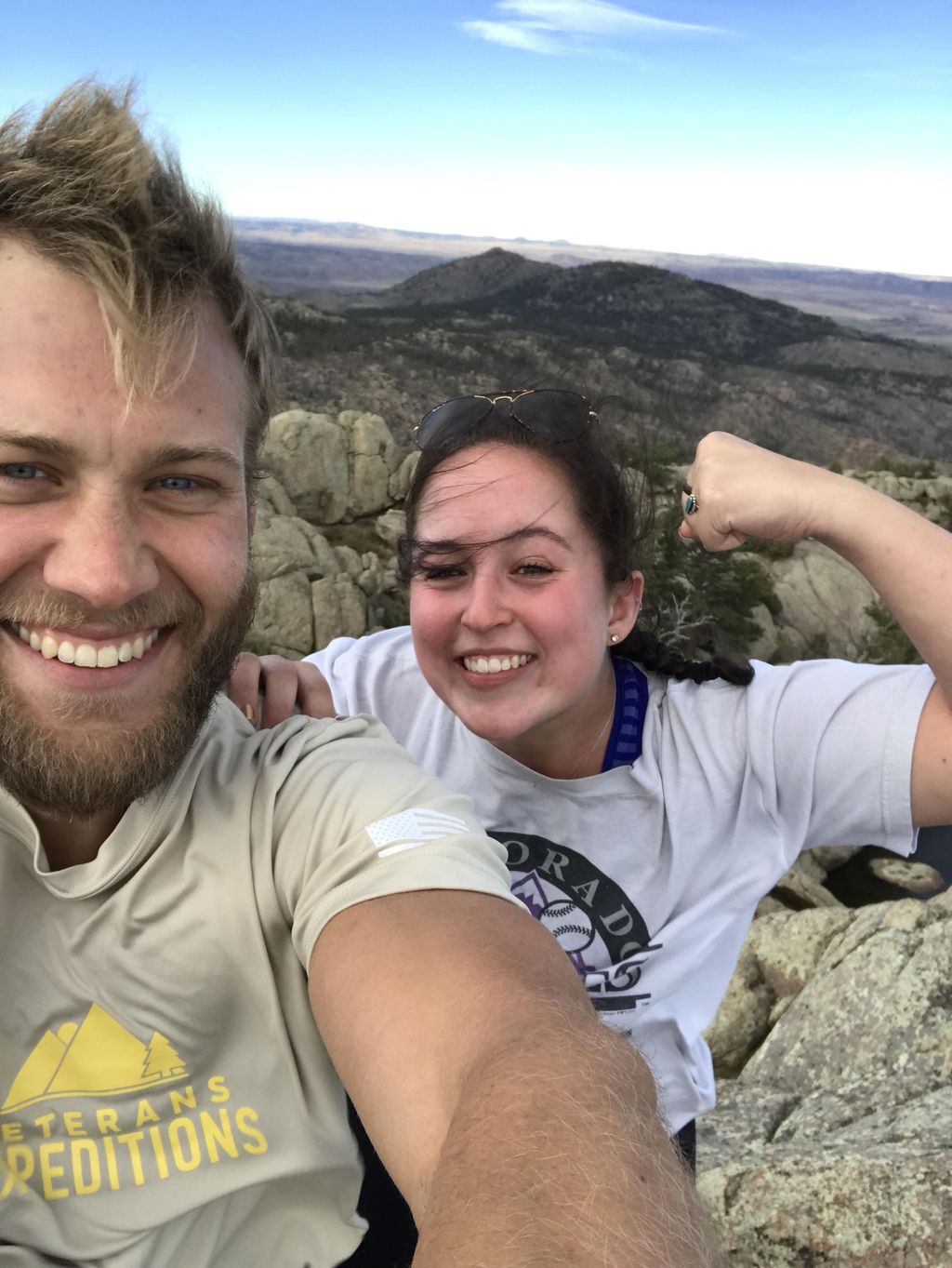 Top of Grey Rock for rockin her first semester of 