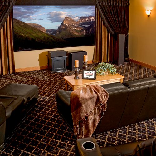 Home Theaters available for all home types.