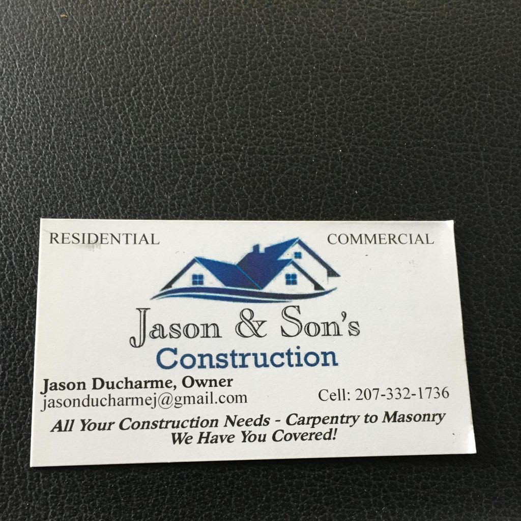 Jason & Sons Construction