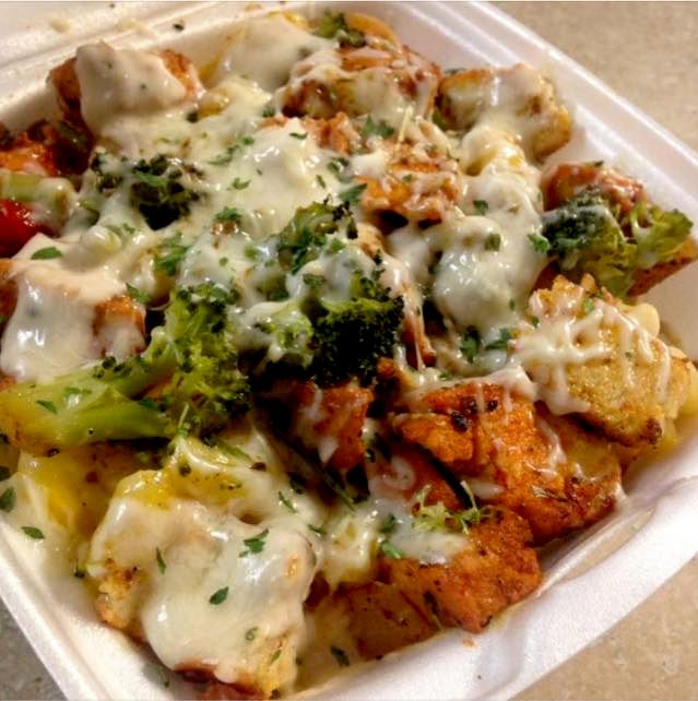 Cajun chicken mac n cheese