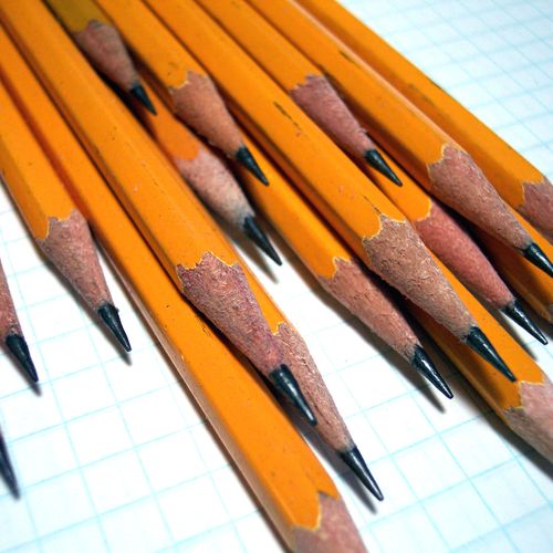 A writer always needs a good set of pencils