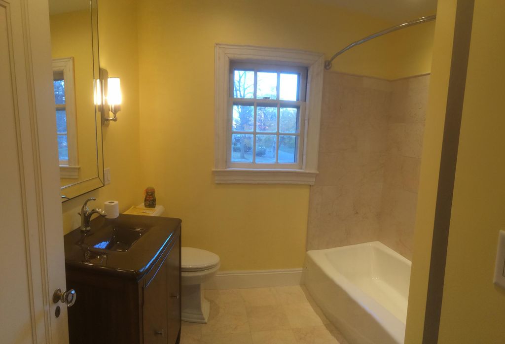 Gutted room down to studs. new subfloor, floor, pl