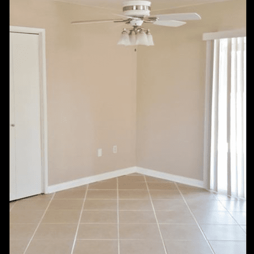 Ceiling Fan Installation, and Tile Installation