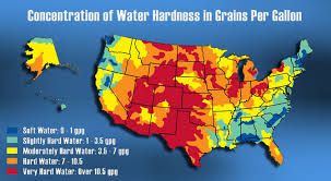 The Water Hardness Chart USA