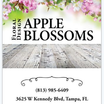Apple Blossoms Floral Design