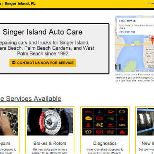 C & T Auto Care, Singer Island FL
Simple, modern, 