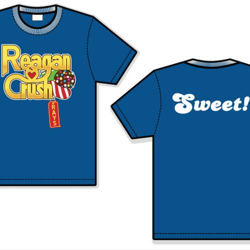 Logo and t-shirt design for Reagan Elementary loca