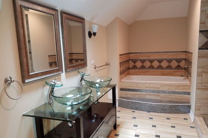 Complete bathroom remodel
