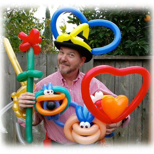 Dean the Balloon Guy is one of many balloon artist