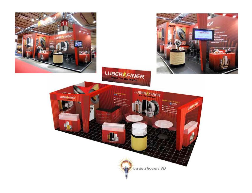 Trade show concept which started with a sketch, re