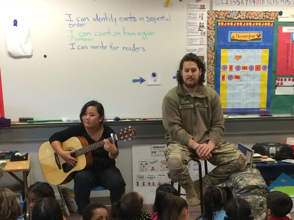 Veteran's Day activity