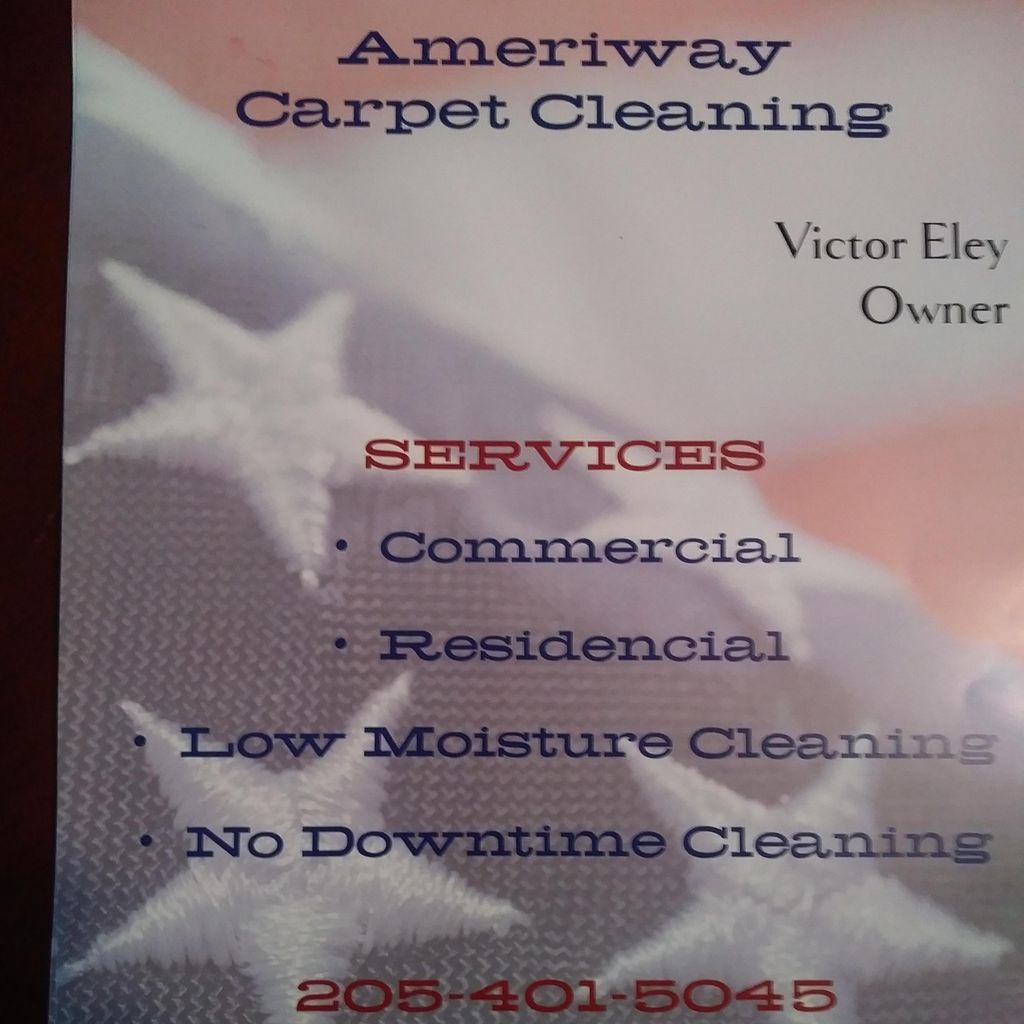Ameriway carpet cleaning