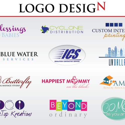 Logo design is one of the top requested services n