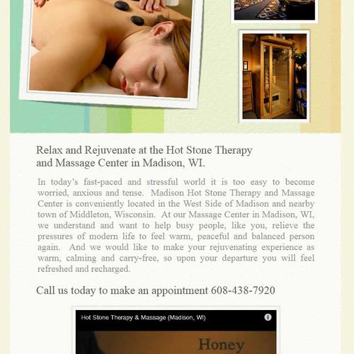 madison-massage.com is a simple web-site for a loc