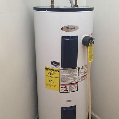 Hot water heater repair and installation