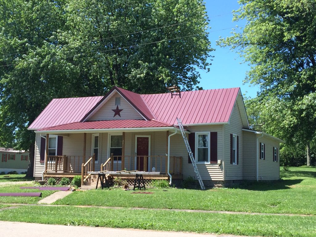 New metal roof installed in June 2014