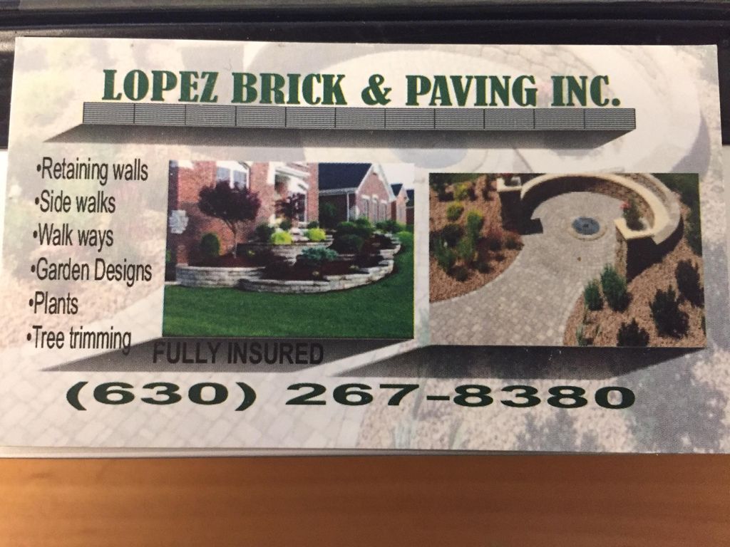 Lopez Brick Paving inc