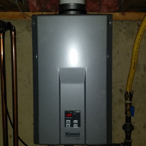 Rinnai 75LSI Tankless Water Heater. Call For A In 