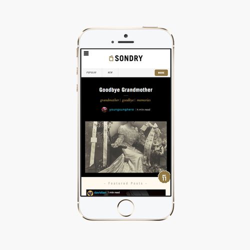 Sondry.com - A storytelling platform