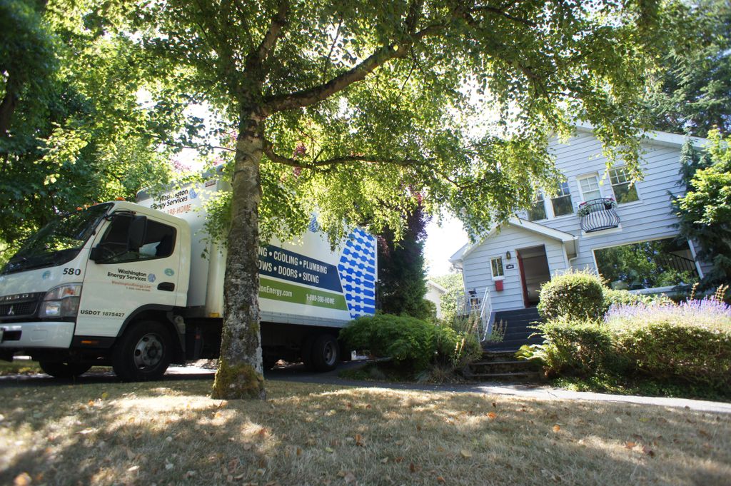 We're busy making this home more energy efficient.