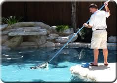 Specializing in pool cleaning and monthly maintena