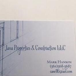 Java Properties and Construction