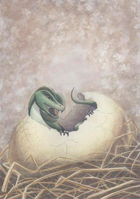 Book Cover, Watercolor