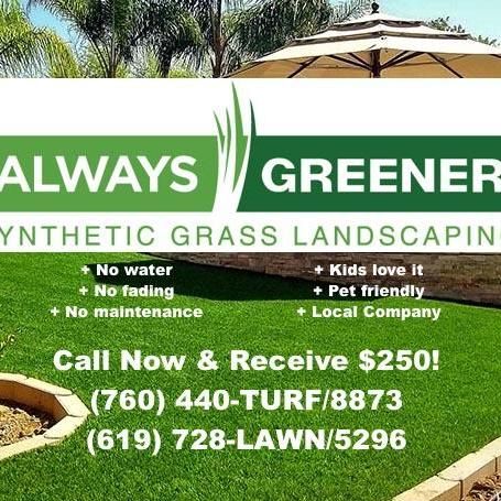 Always Greener, Synthetic Grass Landscaping