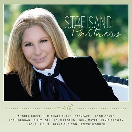 BARBRA STREISAND PARTNERS CD COVER