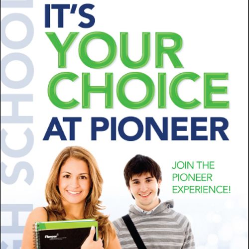 Brochure for our local Tech School, which I attend