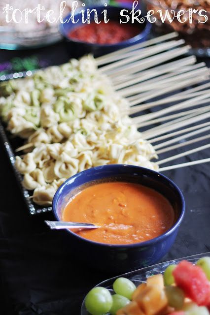 Vodka Tortellini Skewers