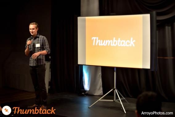 Thumbtack hired us for their event.  :)