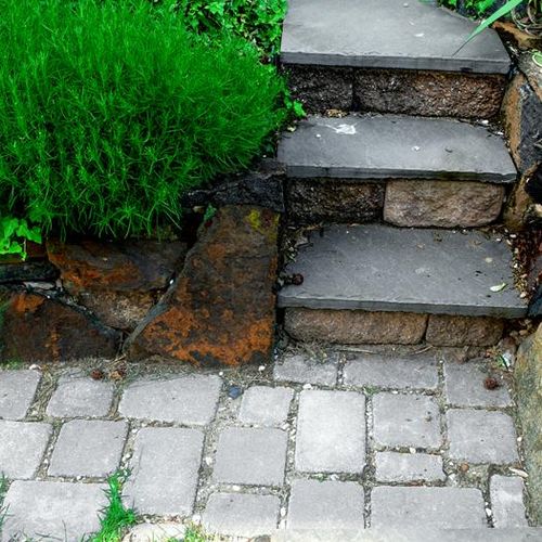 Natural Stone stairs