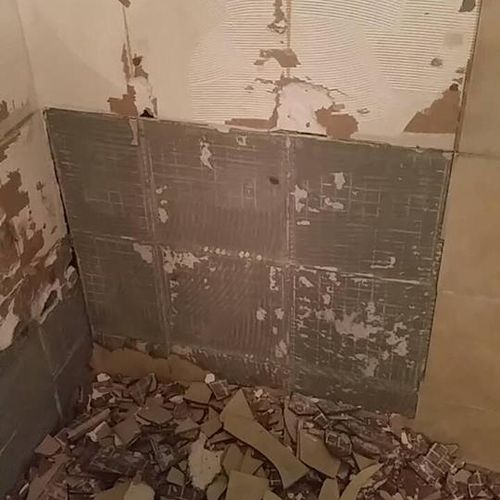 Bathroom remodeling walk in showers and tile remov