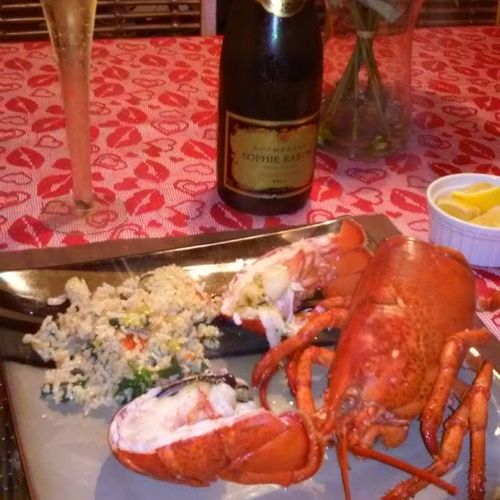 Delicious Lobster Dinner