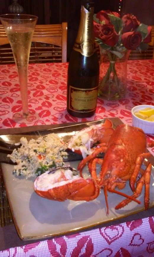 Delicious Lobster Dinner