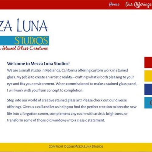 Mezza Luna Studios
Stained Glass Window Artist