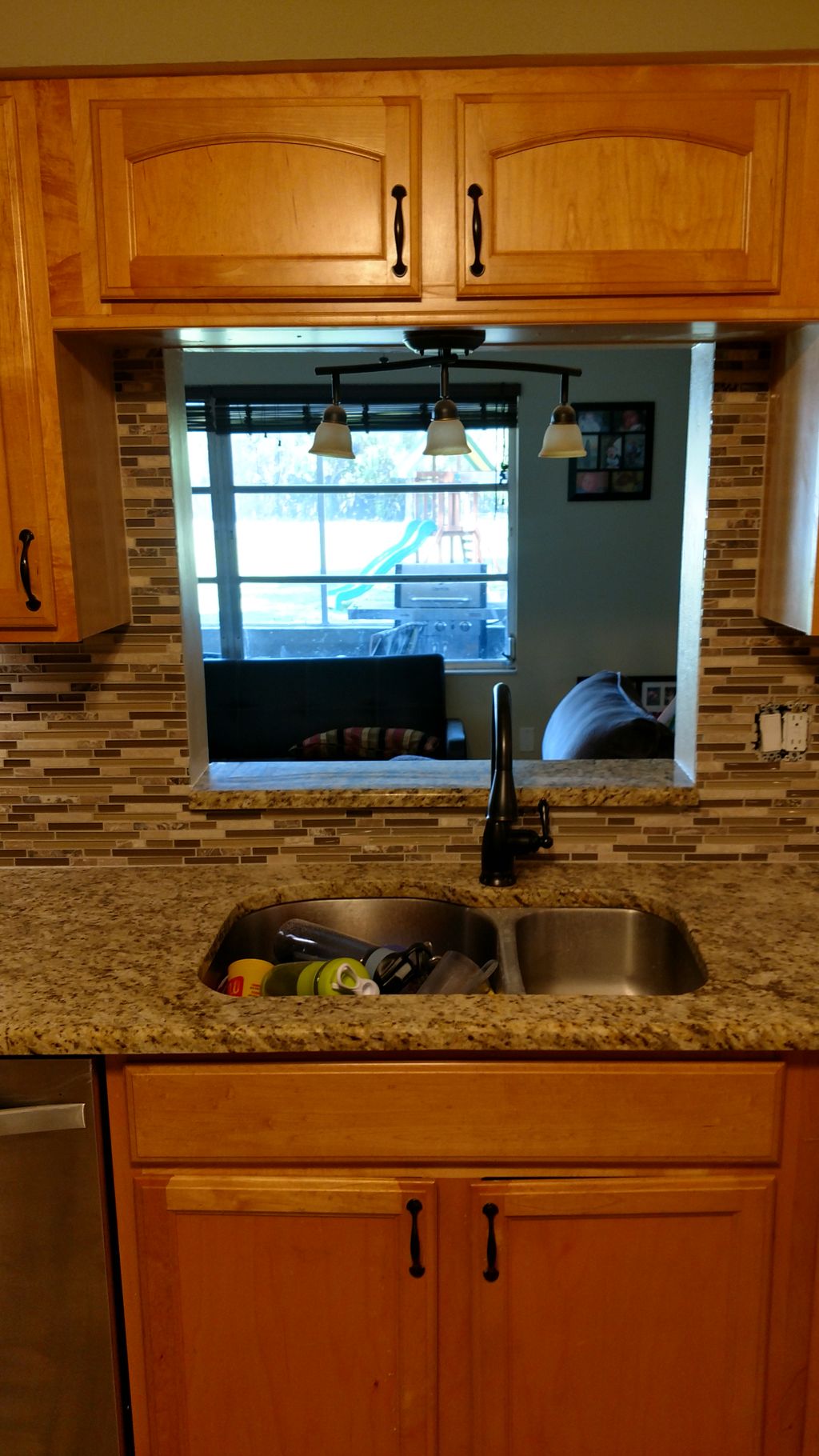 backsplash / window rap