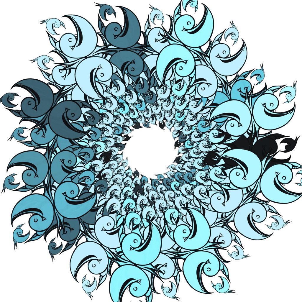 Custom bird pattern for client.