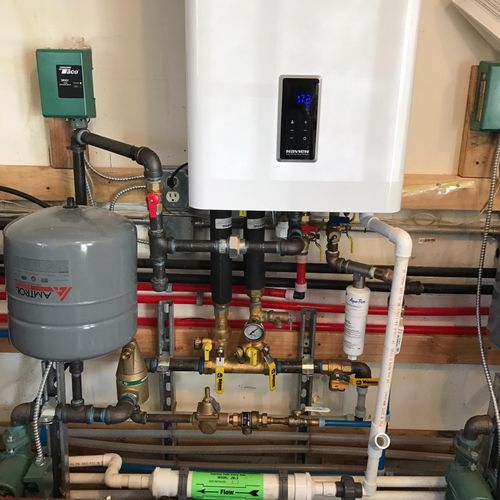 98% efficient Hot Water System