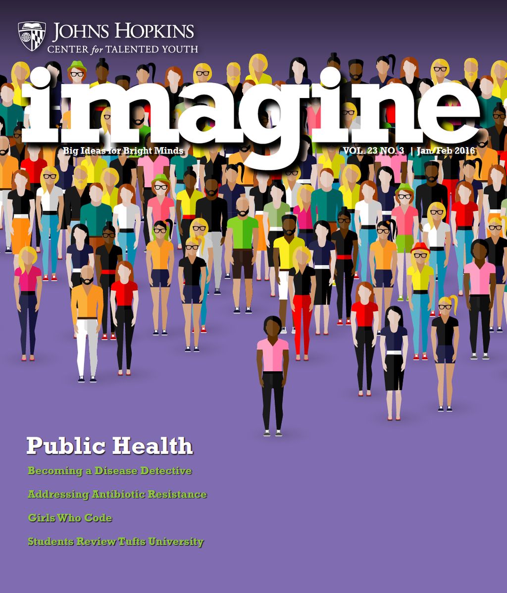 Imagine Magazine for Johns Hopkins Center for Tale