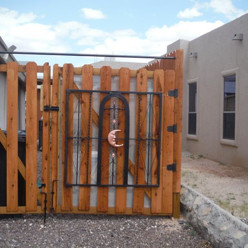 Privacy fences and gates