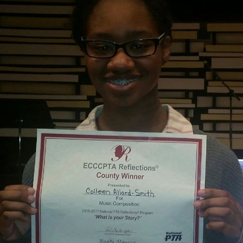 Congratulations, Colleen, Cobb County Reflections 