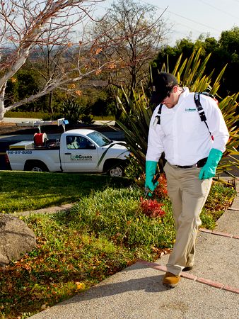 EcoGuard Pest Management supervisor Troy Schmidt.