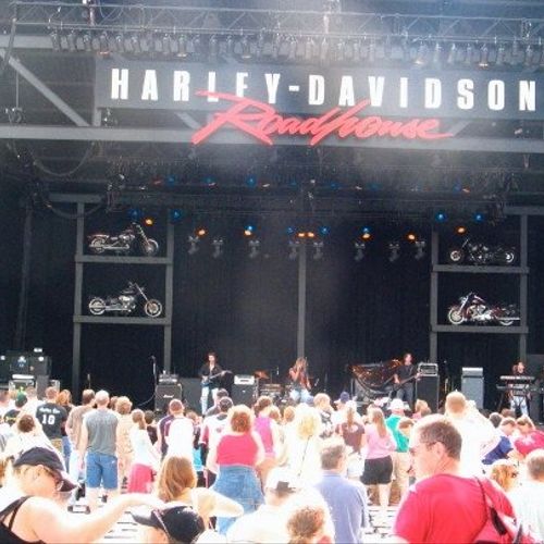 Playing at Summerfest, Harley Davidson Stage...