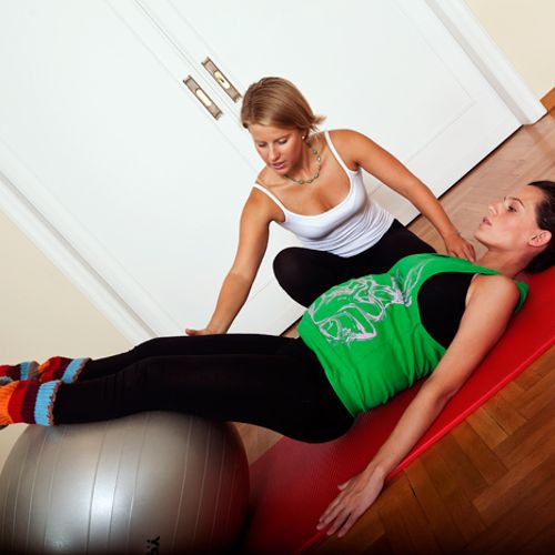 Training w pregnant client