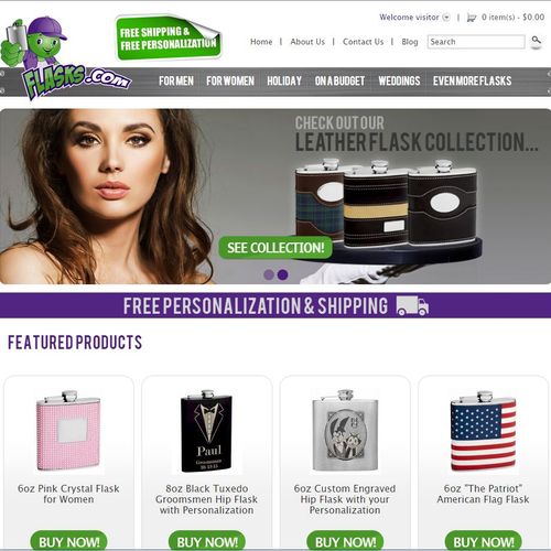 E-commerce Development - www.flasks.com