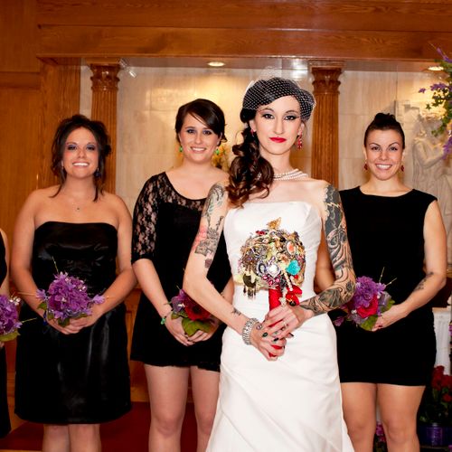 Paige's Day of the Dead Themed Wedding.