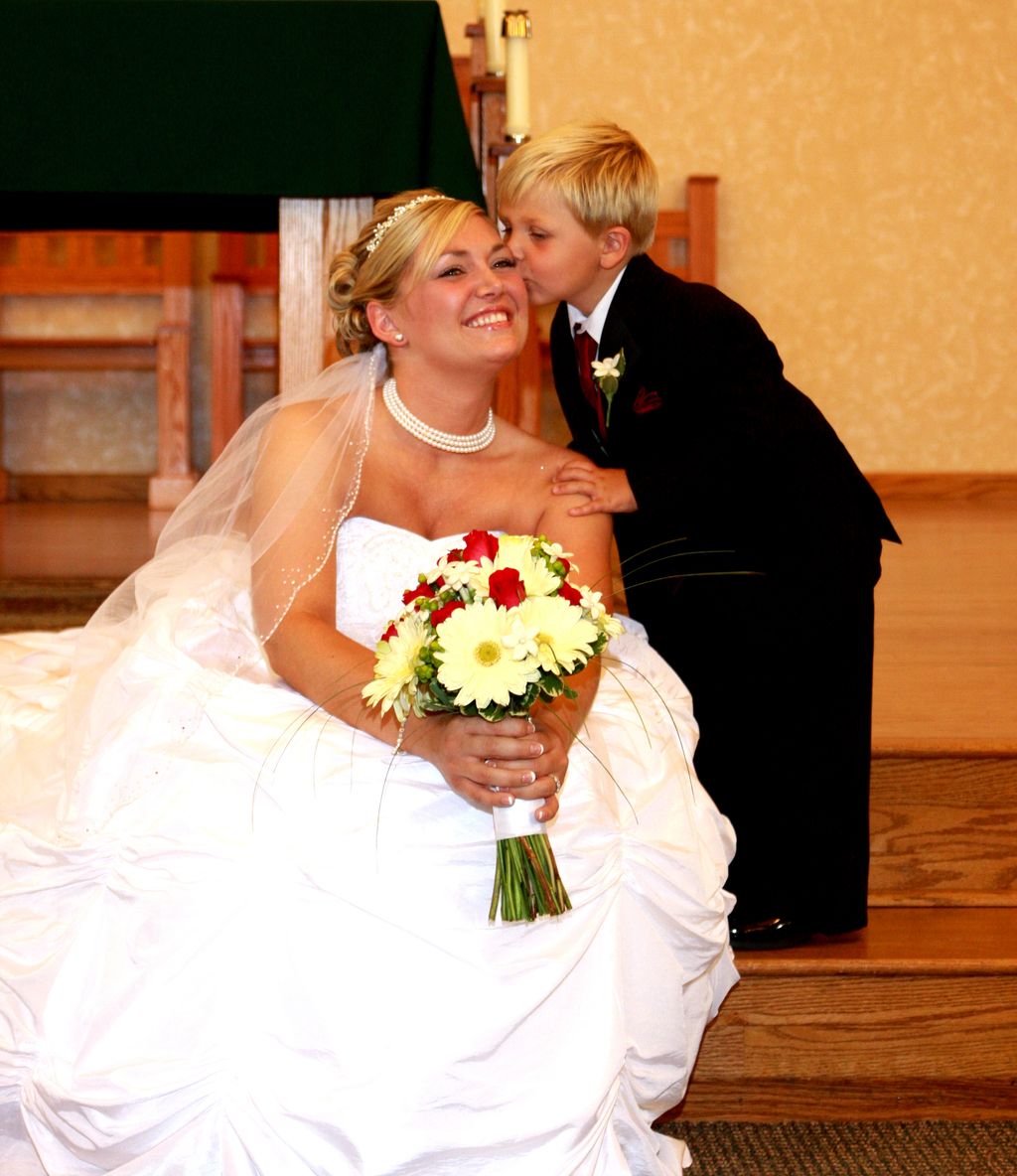 Wedding at Queen of Apostle's Church. No one thoug